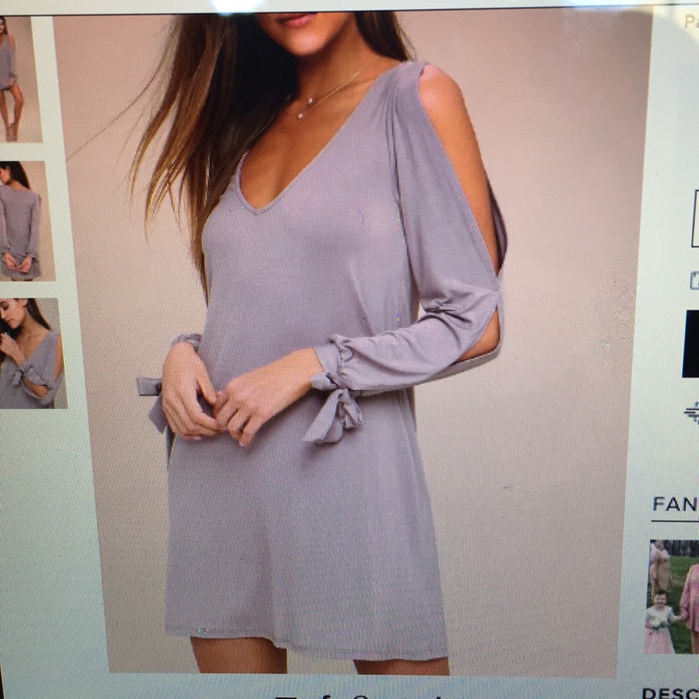 Lulu’s Taupe shift dress